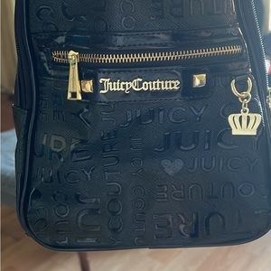 Black backpack juicy new bag